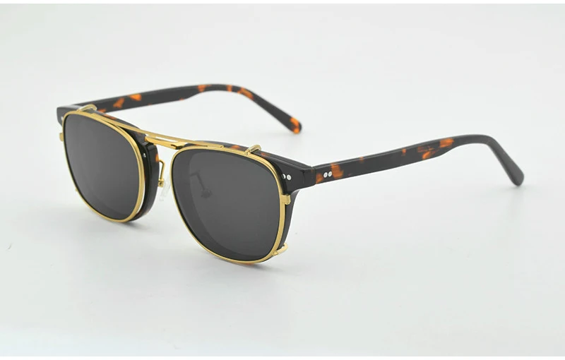 Tag hezekiah бренд оправа для очков в стиле ретро мужские и женские солнцезащитные очки клип Поляризованные солнечные очки для мужчин многоцелевой очки