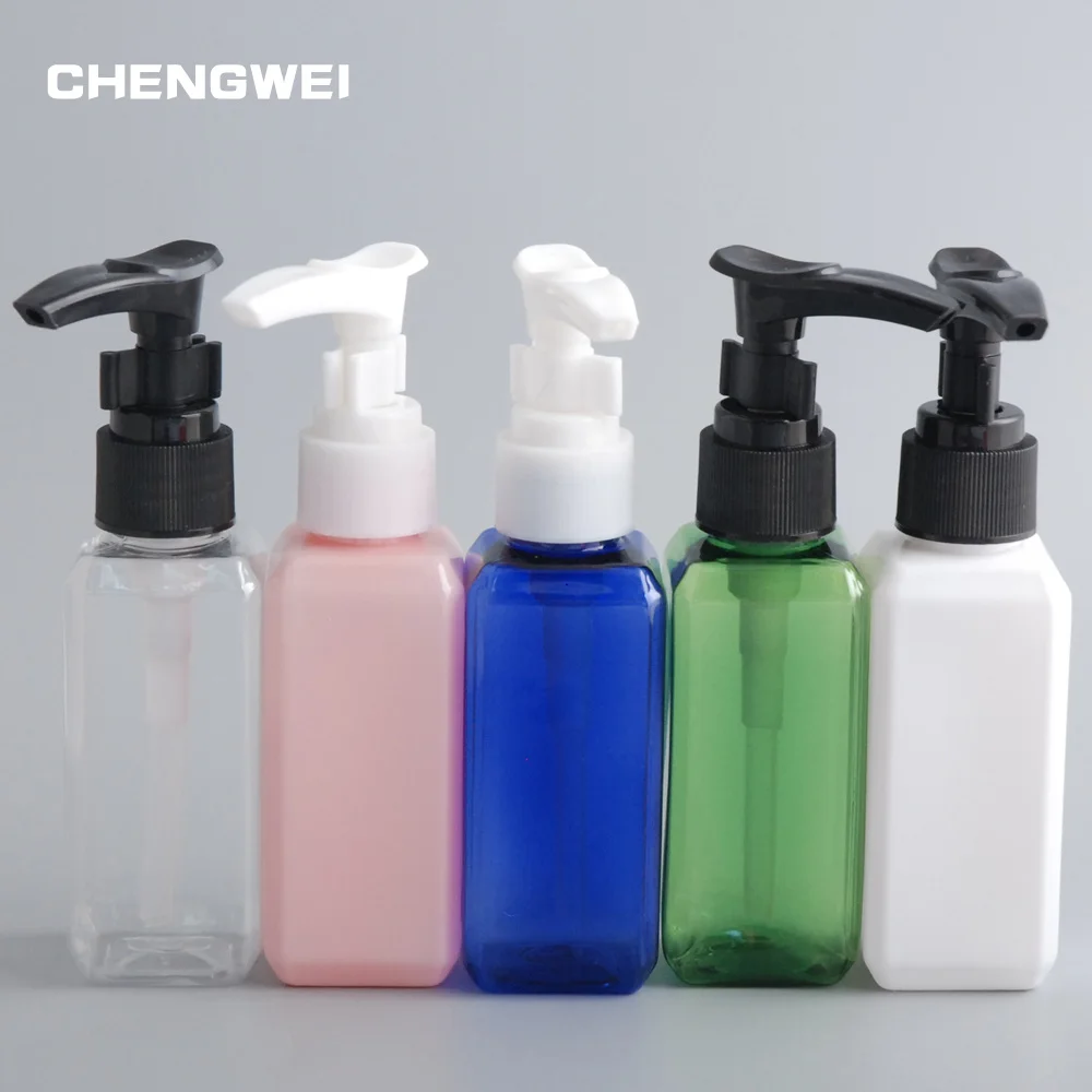 50 ML Refillable Bottle Lotion Container Pump Plastic Shampoo Bottle