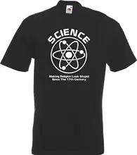 SCIENCE MAKING RELIGION LOOK STUPID... Funny Atheist Atheism Scientist TShirt New T Shirts Funny Tops Tee New Unisex Funny Tops