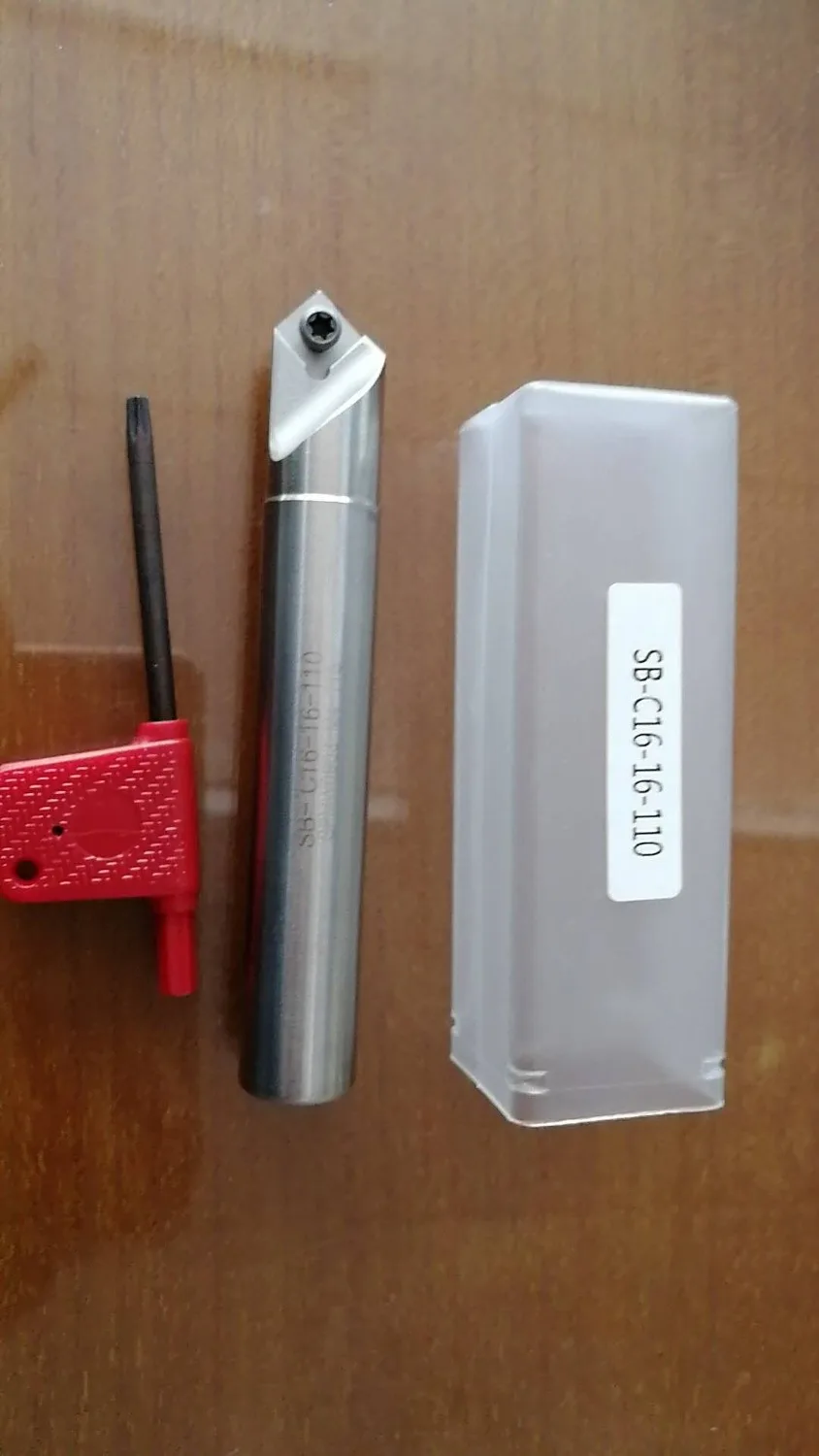 

New 1pcs 16mm 45 degree SB C16-16-110 chamfering cutter for SPMW090304 inserts ,chamfer End mill cutter