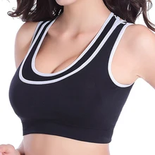 4 цвета, женские спортивные бюстгальтеры на молнии с эффектом пуш-ап, мягкие безпроводные противоударные спортивные майки для фитнеса, бега, йоги, спортивные топы, 4 размера