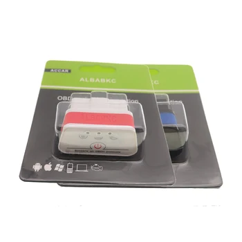 

Albabkc ACCAR ELM 327 Bluetooth Wifi OBD Diagnostic Scanner For OBD 2 Protocol Vehicle Support Android Apple Windows
