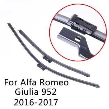 

Front Wipers Blades for Alfa Romeo Giulia 952 from 2016 2017 Car Accessories Windscreen Wipers Car-styling