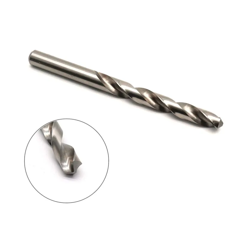 12 mm / 0.47" Dia Straight Shank High Speed Steel Spiral Twist Drill