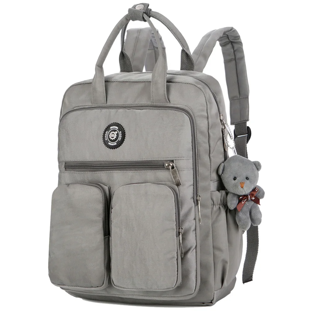 

2019 New Casual Women Backpack Multi-pocket Large Capacity Waterproof for Outdoor Travel School WML99