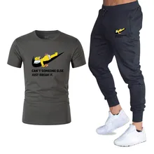 Funny Sets cute t shirts+pants Suit homme Pumba men women cotton cool tshirt lovely kawaii summer jersey costume t-shirt Top Set Funny Sets cute t shirts+pants Suit homme Pumba men women cotton cool tshirt lovely kawaii summer jersey costume t-shirt Top Set