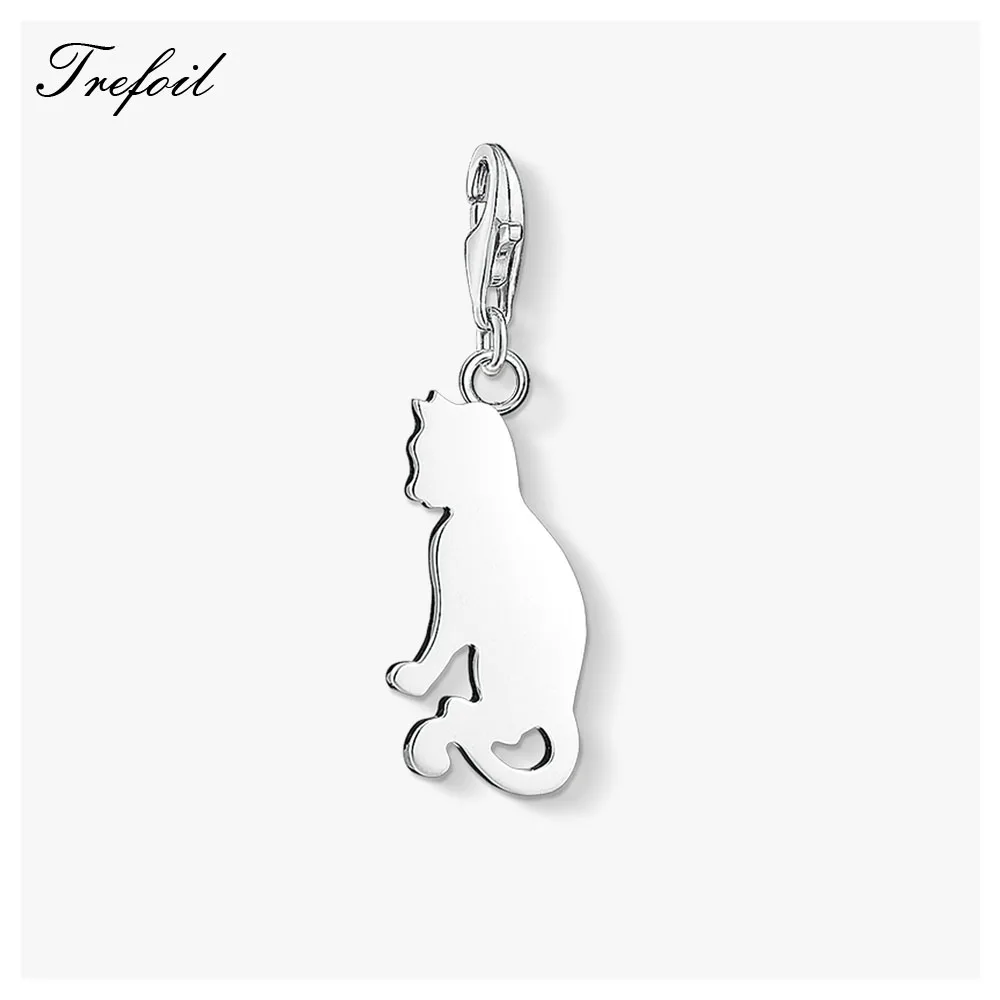 Очаровательный кулон Samll Cat Kitten лето 2019 модные ювелирные изделия из стерлингового