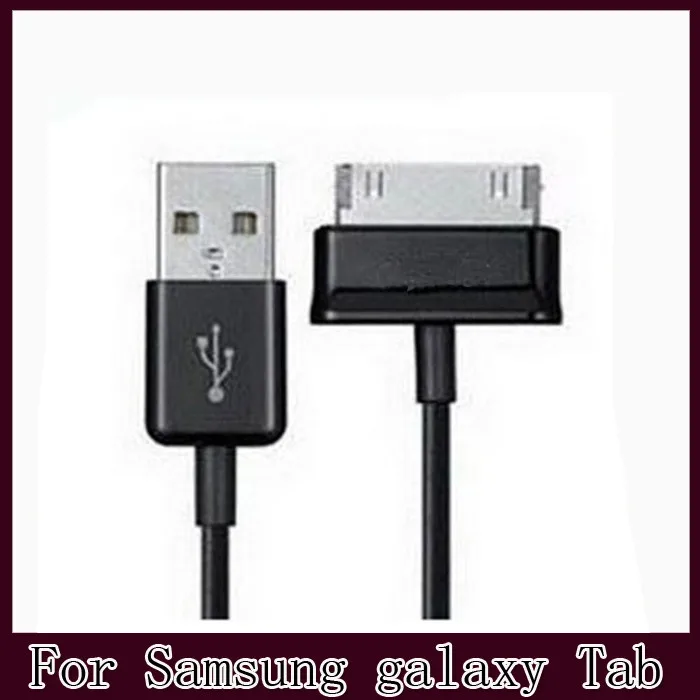1000 шт./лот ship1m USB синхронизации данных Зарядное устройство кабель для Samsung Galaxy Tab 2 10." 8.9" 7.7" p5100 P6800 P1000 P7100 P7300 P7500