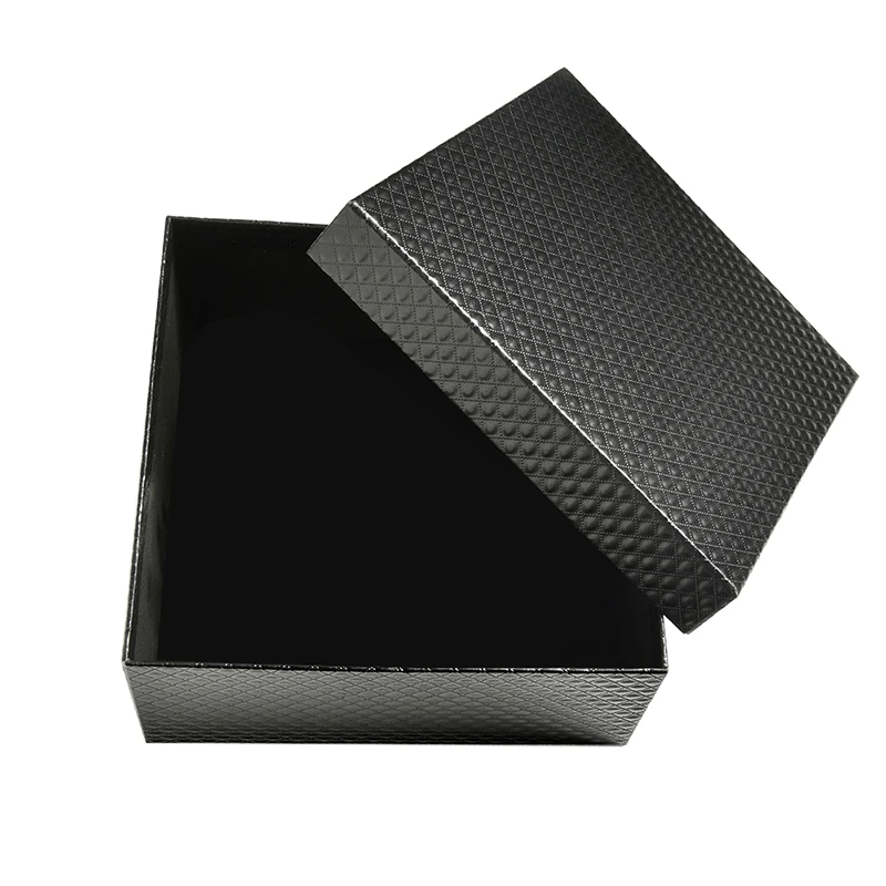 Square shape jewelry Box Black Carton Bracelet Anklets Necklace Chains Kit Packaging Showcase | Украшения и аксессуары