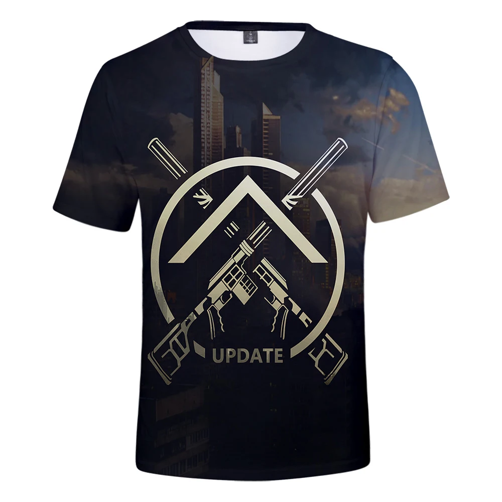 

NEW 3D Escape from Tarkov Print t-shirt Summer T-Shirt Men and women T-Shirt Top Fashion Leisure style Cotton Clothes Plus Size