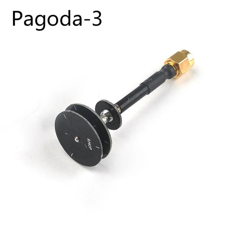 5.8G Pagoda3 3B Pagoda Antenna Omni Directional Antenna RHCP LHCP 360 Rotate for Transmitter RC FPV DIY QAV Drone Plane1 (10)