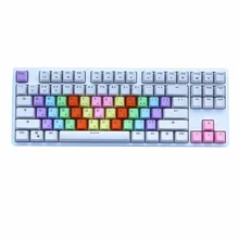 OEM Profile PBT keycap 37 Keys Double shot Backlit English Korean mechanical keyboard keycap Only sell