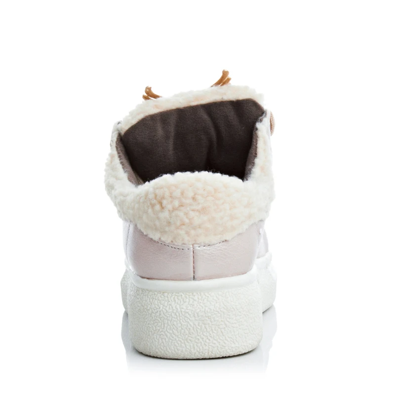 Dropship Big Platform donna Donna Warm Fur 43 Doratasia Brand Winter 33 up Shoes Pink Silver Casual Sneakers Size Lace 2019 qwvxtAO