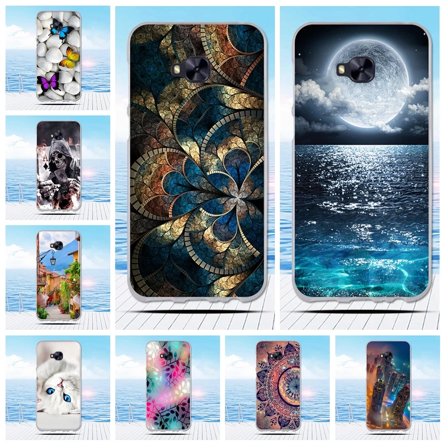 Soft TPU Silicone for Asus ZenFone 4 Selfie Pro ZD552KL 5.5&quot Case Cover Back Protective Cases | Мобильные телефоны и