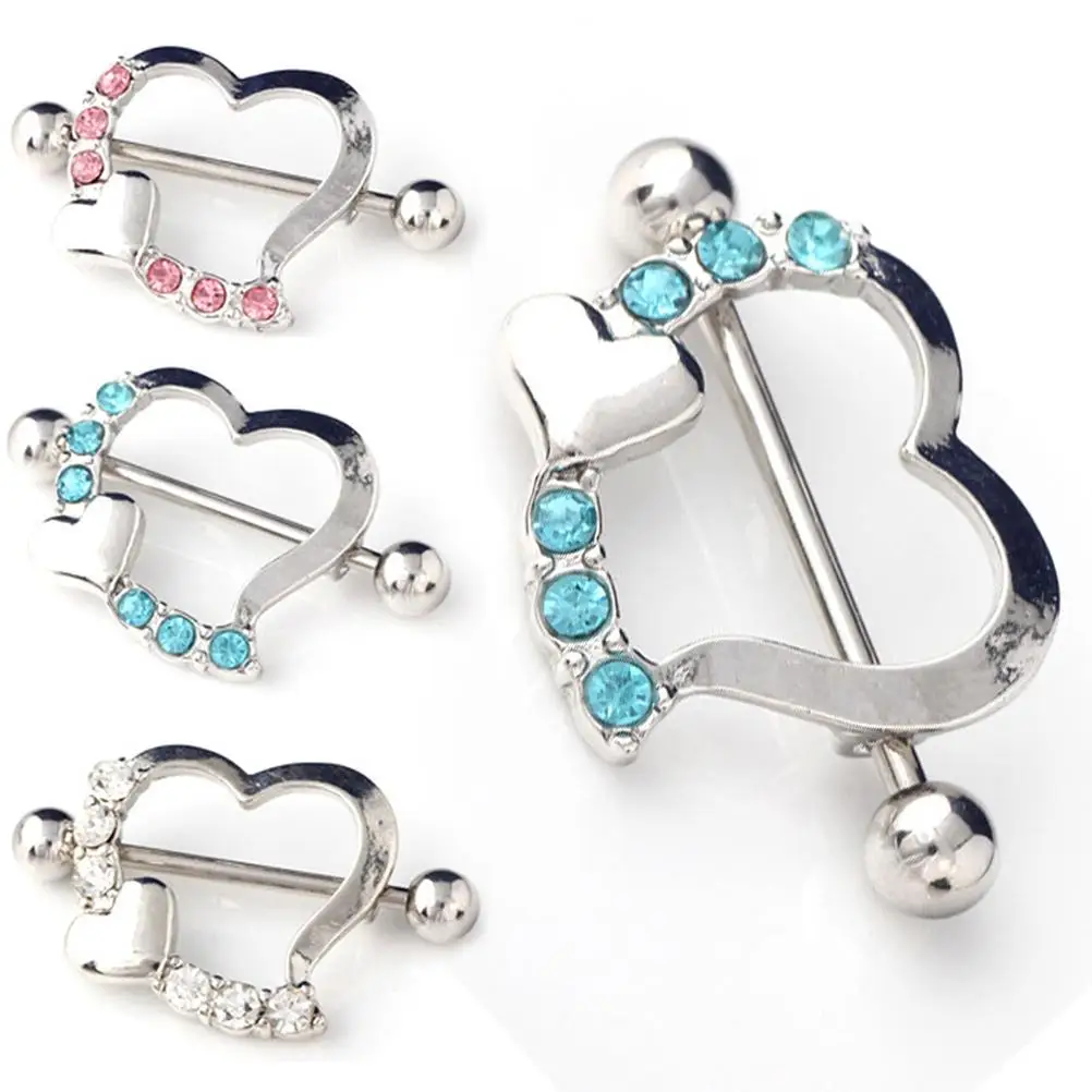 Sexy Woman Nipple Ring Jewelry Piercing Clip On Nipple Rings Fashion Nipple Shield Rings