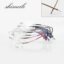 Titanium randlose brille urltra-licht licht brillen silhouette marke gläser hochwertigen gläser optische rahmen mann oder frauen e1056