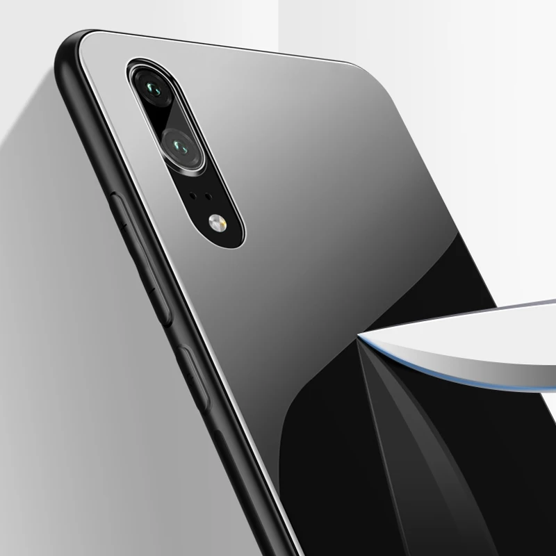 YueTuo coque, чехол, чехол, для HuaWei Honor 8X Honor 8 X Роскошный Жесткий 3d на 360 телефон на задней панели защитные чехлы с закаленным стеклом