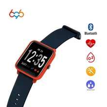 696 DO10 умный Браслет крови Давление монитор сердечного ритма IP68 водонепроницаемый напоминание фитнес-трекер Смарт-браслет