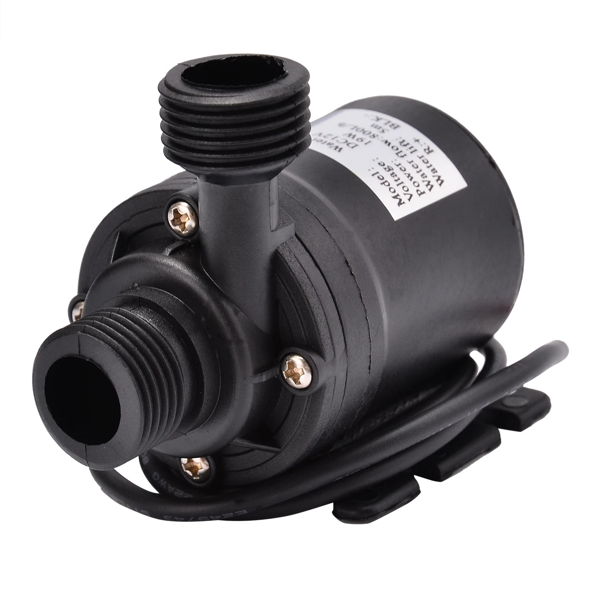 

Mayitr Ultra Quiet Mini Submersible Water Pump Lift 5M 800L/H DC12V Brushless Motor Water Pump Waterproof for Home Garden
