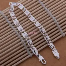 С фабрики серебряный цвет браслет для женщин ювелирные изделия красивые Высокое качество классические ювелирные изделия Леди Благородный