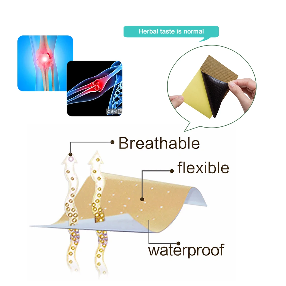 Povihome 8 шт./пакет противовоспалительный ревматизм мышечный артрит патч дальнего инфракрасного тибетского медицины травяные наклейки C1447