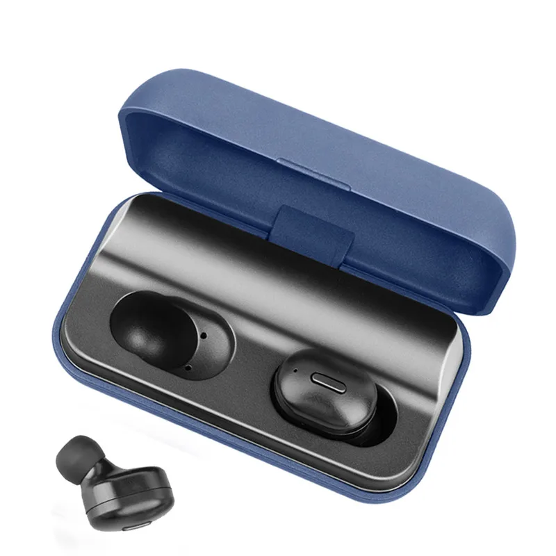 

TWS T1 Pro Bluetooth Earphone Headset 5.0 Wireless Stereo Bass Hifi With Mic Earphones For All Phone 2600mAh Charging Box