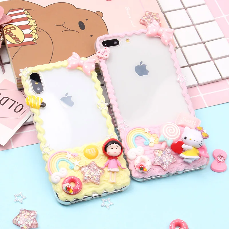 

Simulated Cream Case For Samsung Galaxy A6 A6 Plus A7 2018 A8 A8 Star A720 A9 2018 Phone Cases Shipping Free