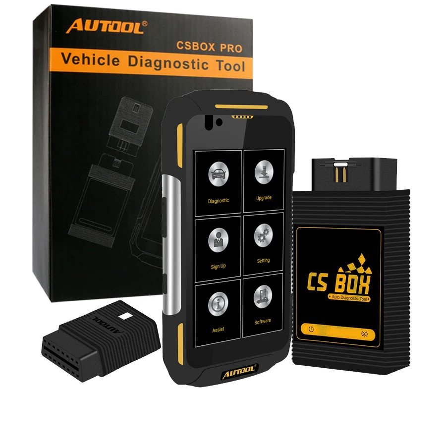 AUTOOL CS BOX Pro водителя OBD2 сканер Bluetooth Multi Системы диагностический Mdiag Легко Diag масла сброса EPC ABS TPMS ключ программирования