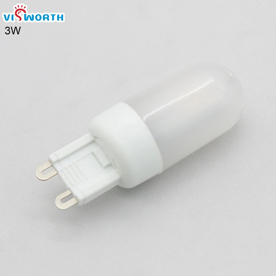 G9 LED Light SMD3014 3W LED Bulb SMD2835 5W 7W SMD5730 9W 12W 15W LED Lamp Crystal Corn Bulb 360 Degree Home Decoration Lighting