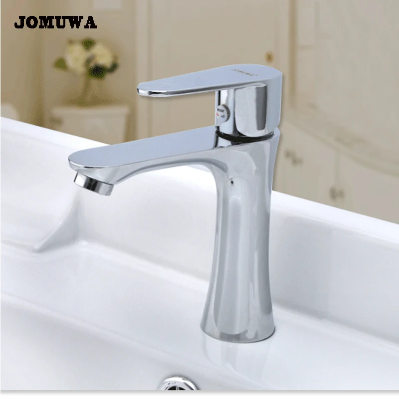 

New Bathroom Basin Faucet Deck Mounted Cold Water only Single Handle Taps,Chrome Torneira