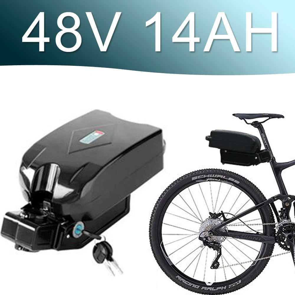 48V 1000W Lithium ion Battery 14AH battery fro g typ Rear Battery Pack 48V Electric bicycle 48v 8fun bbshd E-bike battery 48V 1000W Lithium ion Battery 14AH battery fro g typ Rear Battery Pack 48V Electric bicycle 48v 8fun bbshd E-bike battery