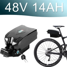 48V 1000W Lithium ion Battery 14AH battery fro g typ Rear Battery Pack 48V Electric bicycle 48v 8fun bbshd E-bike battery