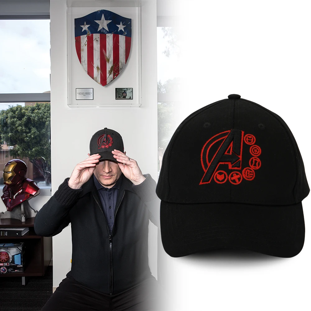 

2019 The Avengers Endgame Quantum Realm Hats Cosplay Joe Russo Advanced Tech Hats Embroidery Unisex Advanced Tech Baseball Cap