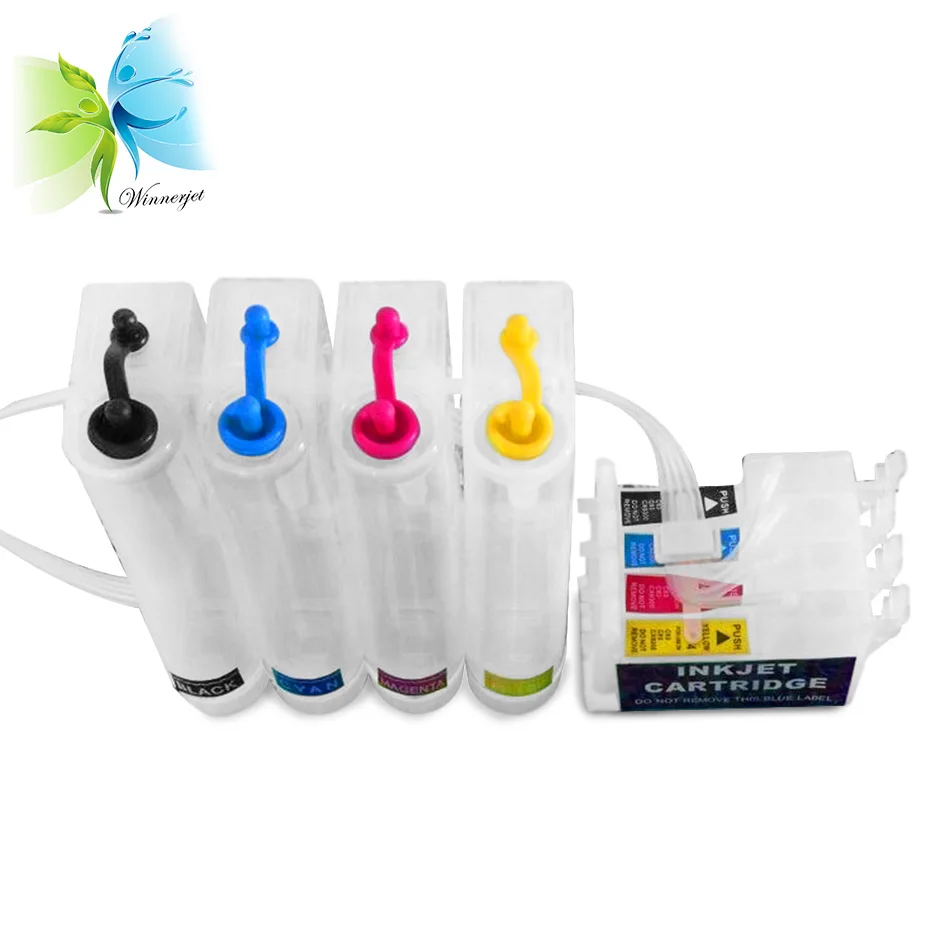 Winnerjet Пустые СНПЧ для Epson T0461 T0472 T0473 T0474 используемые C63 C65 C83 C85 CX3500 CX4500 CX6300
