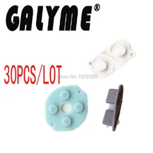 30 шт./партия, Новое поступление, резиновый проводящий кнопки, A-B D-pad, подходит для GameBoyGB Classic GBO DMG, силиконовый чехол-клавиатура