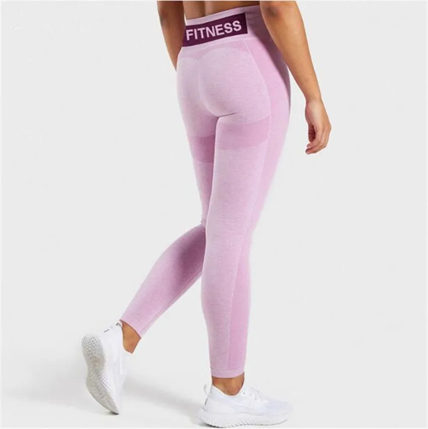 

Women Ombre Seamless Leggings In TEAL High Waisted Yoga Pants Woman Sport Leggings Training Tights Gym Fitness Leggings