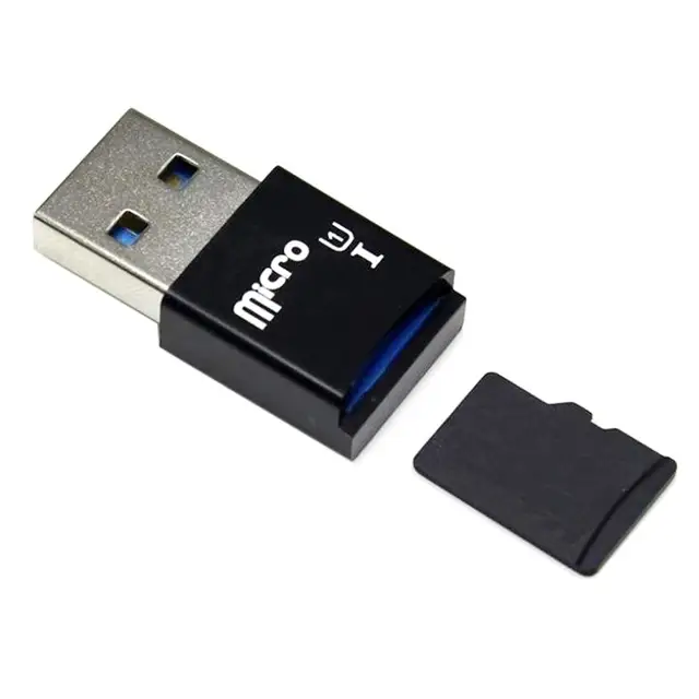 Best Price Micro SD Card TF Card Reader USB 3.0 to Micro SD TF Card Reader Adapter Black Mini Memory Card Reader Computer Accessories Best Price Micro SD Card TF Card Reader USB 3.0 to Micro SD TF Card Reader Adapter Black Mini Memory Card Reader Computer Accessories