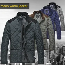 Lesmart herren winter baumwolle gepolsterten mantel neue ankunft warme steppjacke winddicht plus größe patchwork oberbekleidung großen hoch parka