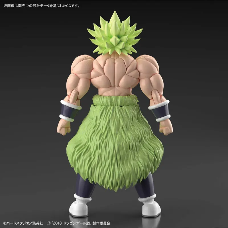 Подлинная Bandai фигура-подъем стандартная сборка Dragon Ball Супер Saiyan Broly полная мощность пластиковая модель Фигурка