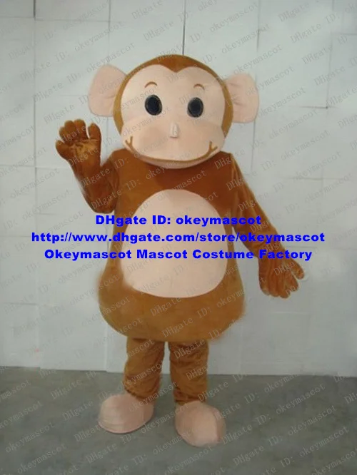 SMILE MONKEY ORANGUTAN GORILLA MASCOT COSTUME Cartoon Character Mascotte Suit No.2176 Free Shipping | Тематическая одежда и