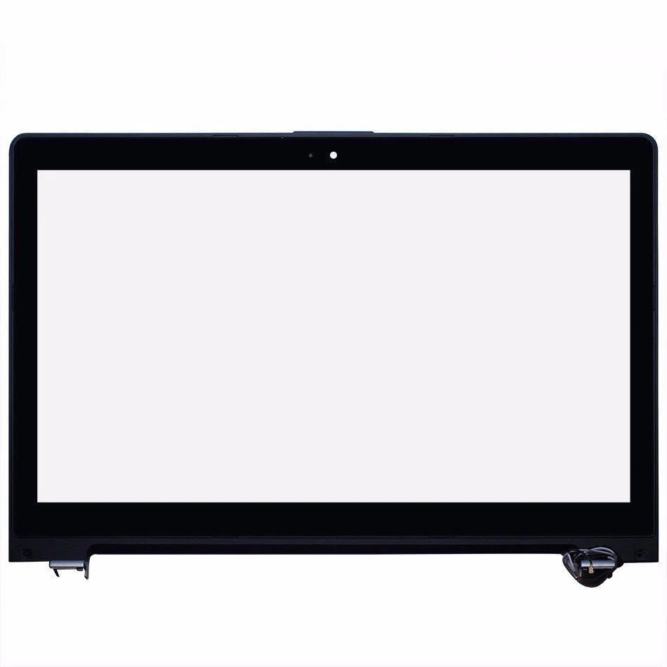 15.6 inch front Touch Screen panel Sensor outer Glass Digitizer with frame Replacement parts For Asus VivoBook S550 S550C S550CA
