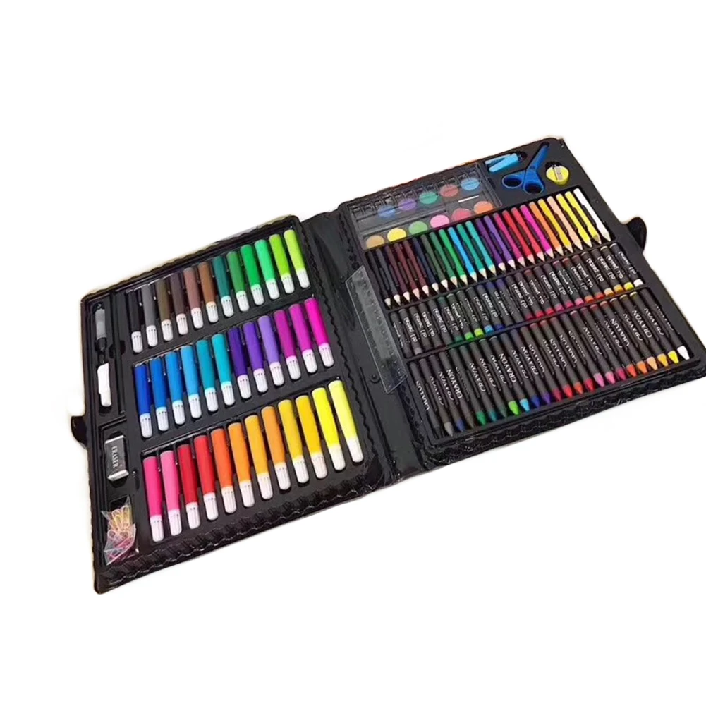 

150pcs/set Sketching Tool Water Color Oil Pastel Students Art Supplies Drawing Painting Crayon School Stationery Children Pencil