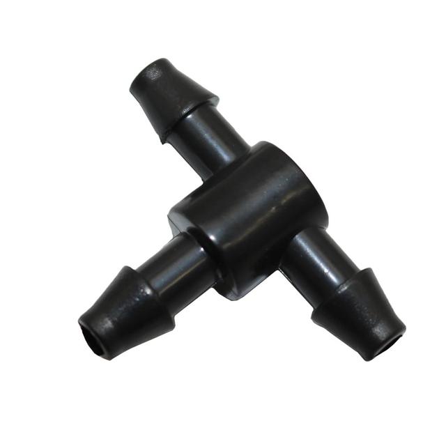 Irrigation 3/5 mm Barbed Tee Connector for Inside Diameter 3 mm Hose Garden Irrigation Tees Connector 500 Pcs