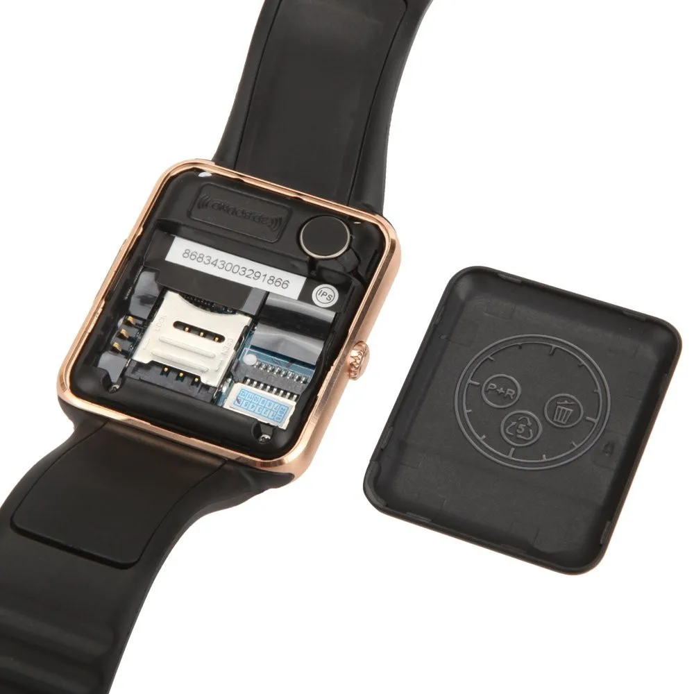 Смарт-часы GT08, синхронизация уведомлений, поддержка sim-карты, Bluetooth, подключение, Android телефон, Смарт-часы, модные спортивные часы