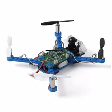 DIY RC X 101 2 4G 4CH 6 axis Gyro Mini DIY Building Block Quadcopter Blue