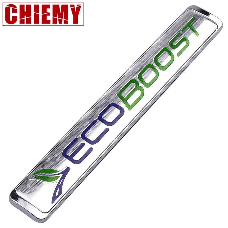 

Car Styling Ecoboost Emblem Badge Sport Logo 3D Sticker for Ford Focus 2 3 4 Fiesta Kuga Escape Mondeo Edge Ecosport Accessories