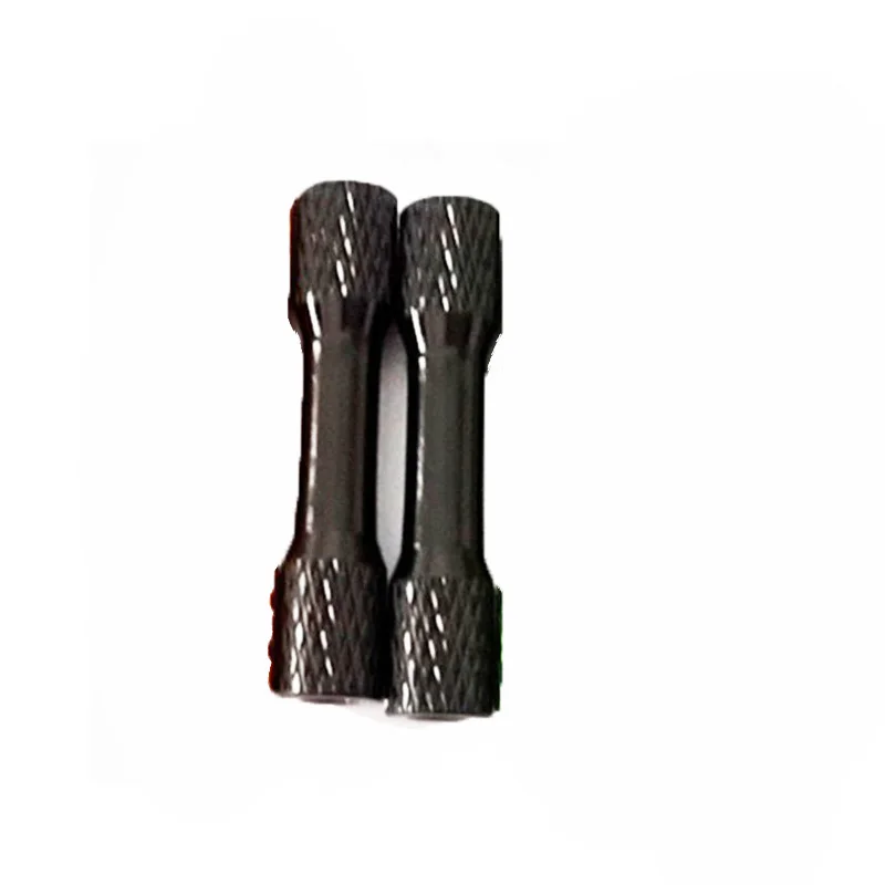 

10pcs BLACK M3x30mm 31mm 35mm 37mm 40mm 45mm Textured Aluminum Alloy Pillar M3*30mm Standoff Spacer Anti-slip Column