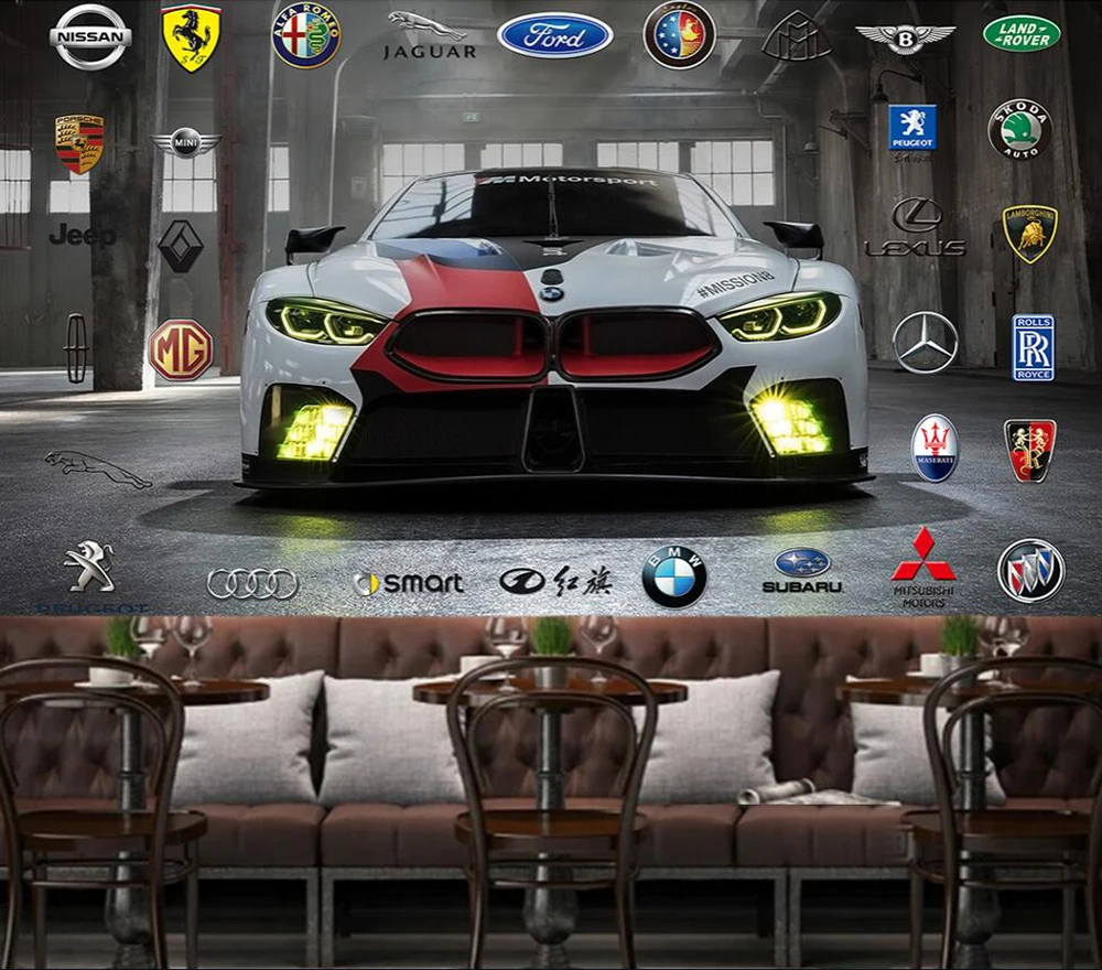 Wallpaper Super Cars Logo