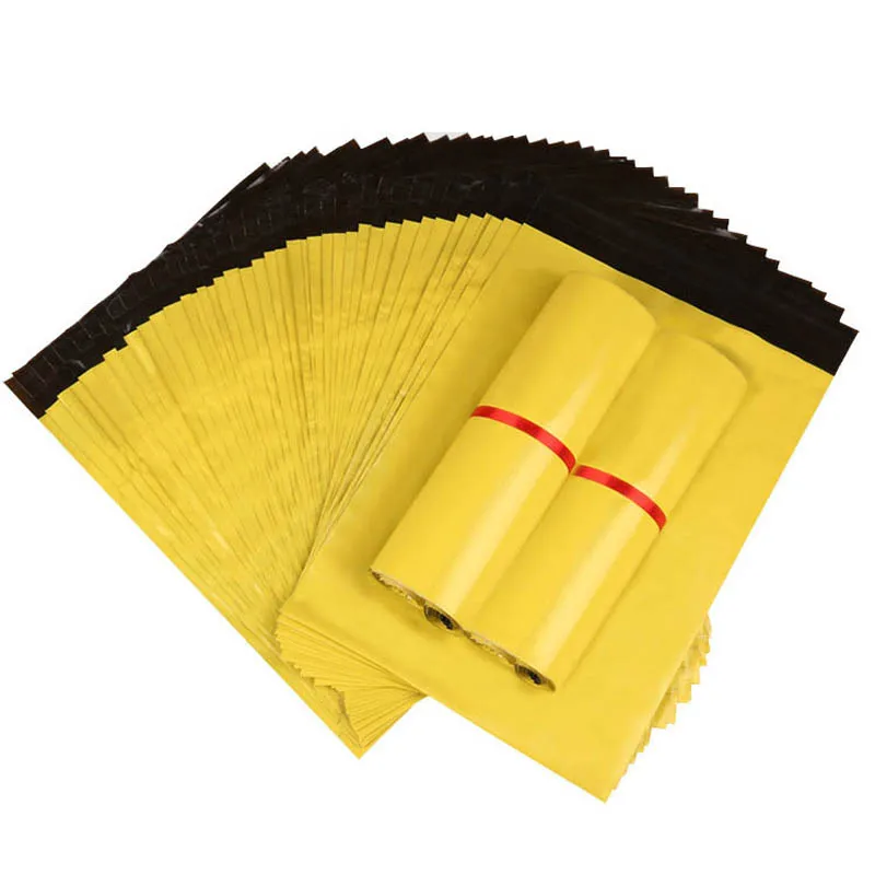 100PCS/Lot Yellow Envelope/mailing bag/ Courier Mailer Express Bagin