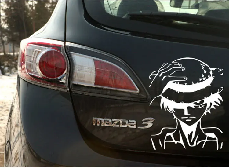 カースタイリングアニメ漫画ワンピースルフィ車のステッカーワンピース車のステッカー車のドア傷ステッカー Car Sticker One Piece Car Stickersstickers One Piece Aliexpress